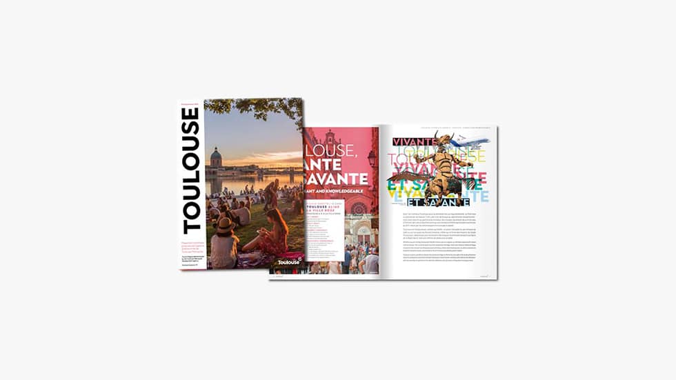mise en page de toulouse magazine