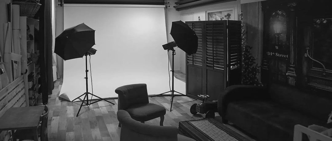 Le studio photo de la boutique PHOTO PRICE pour qui j'ai réalisé un site web